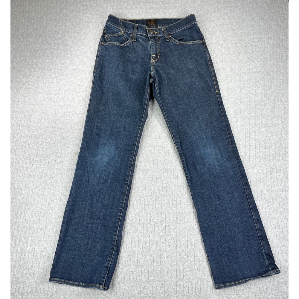 Rock & Republic Straight Leg Jeans Mens 29x30 Blue Dark Wash Denim Streetwear